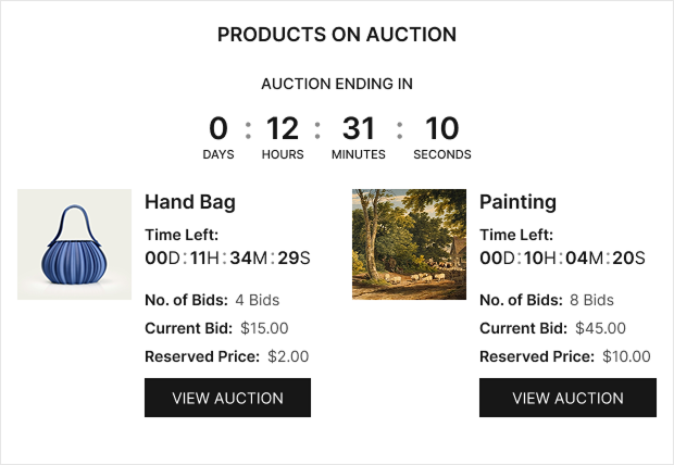 Auction overview
